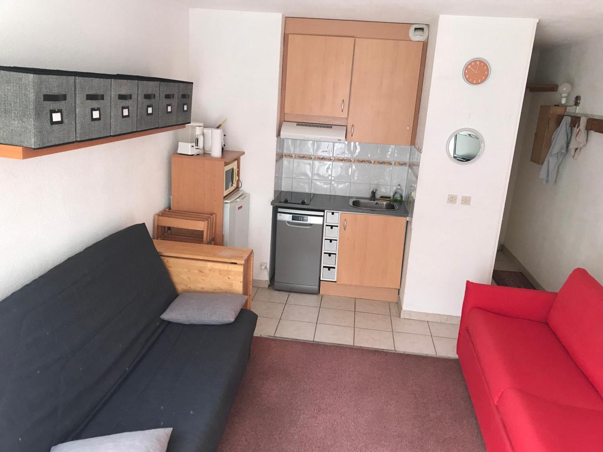 Studio Bareges- 1 Piece Location Pour 2 Personnes, Station Ski Bareges-La Mongie 외부 사진